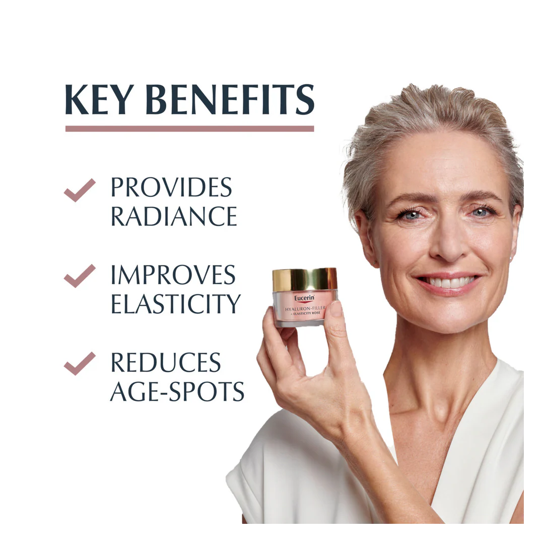 Eucerin Hyaluron-Filler + Elasticity Day Rose SPF30 - Image 7