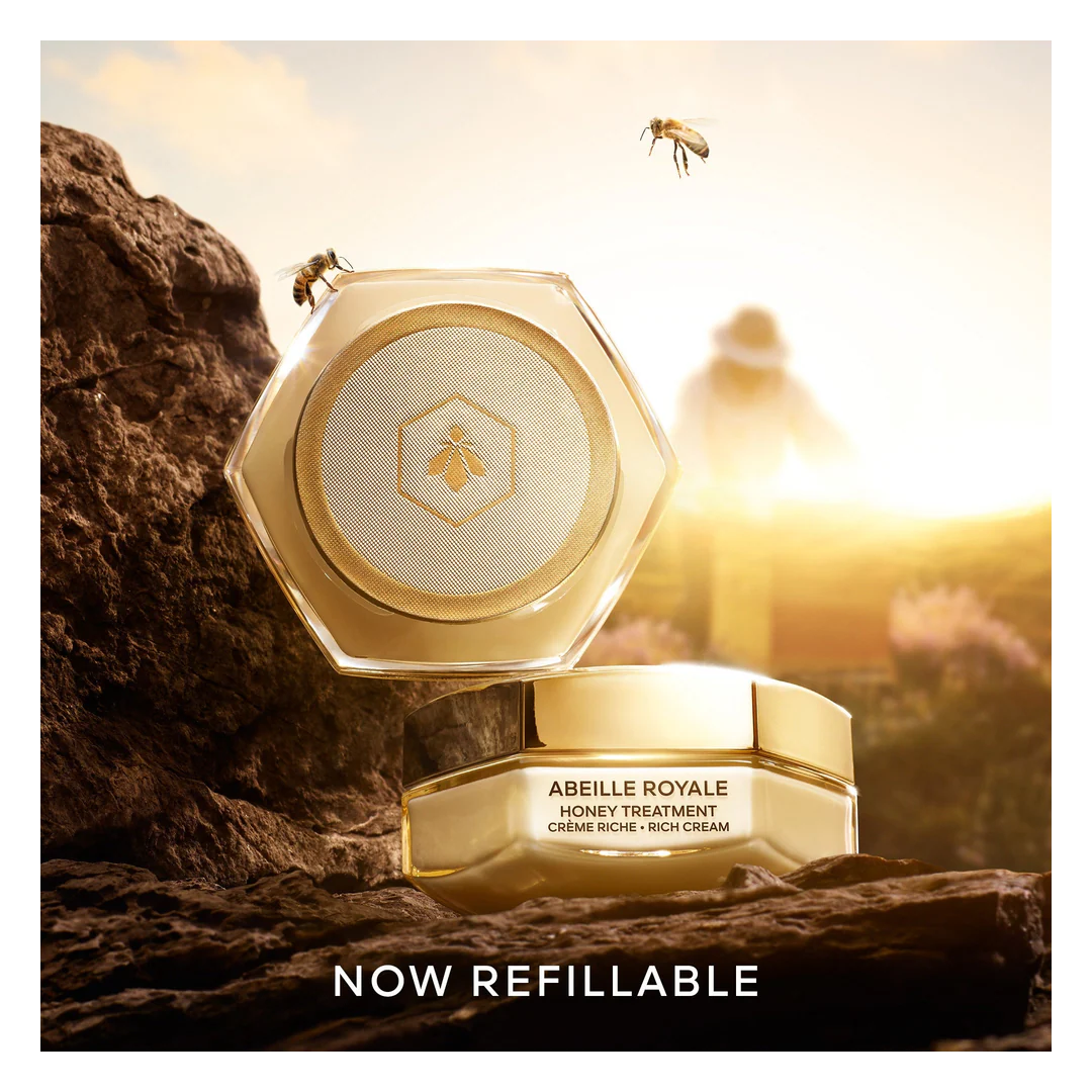 GUERLAIN Abeille Royale Honey Treatment Rich Cream Refill - Image 9