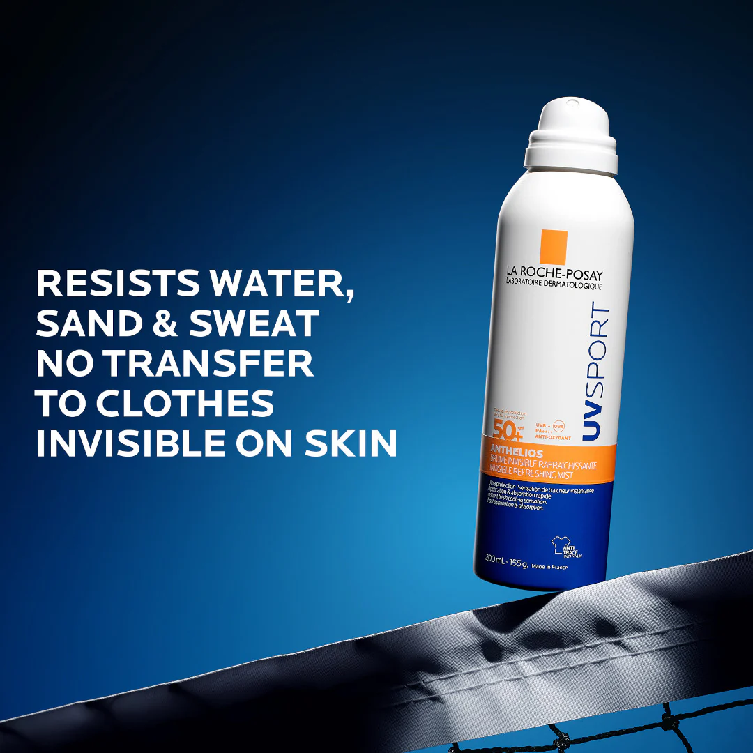 La Roche-Posay Anthelios UVSPORT Invisible Refreshing Mist SPF50+ - Image 5